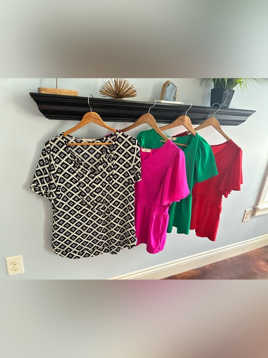 entro Tops - Lot of 4 boutique blouses 41 Hawthorn and Entro